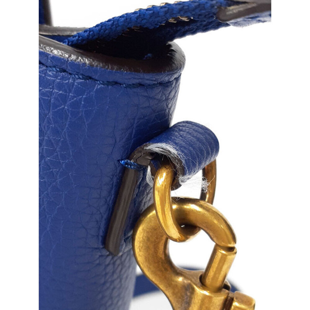 Celine Shopper Leather Shoulder Bag - Picture 6 of 9
